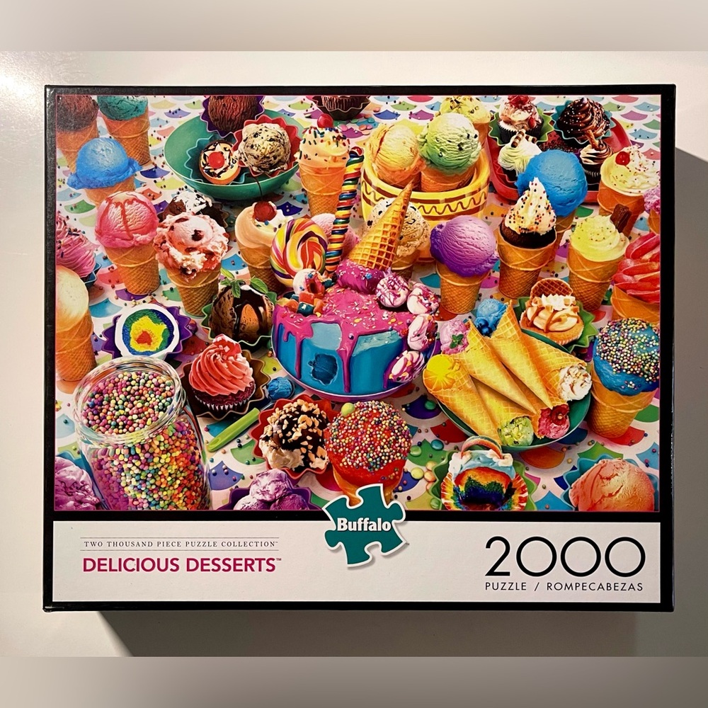 Buffalo Games - 2000 Piece Puzzle - Delicious Desserts